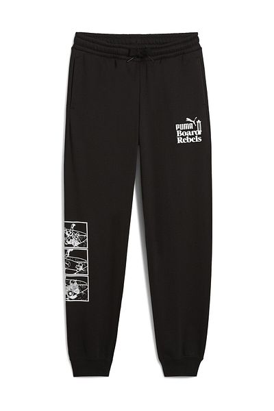 Puma Πλεκτό παντελόνι Regular Fit - Medium, Print, Welt Pocket