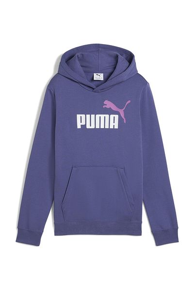 Puma Mikiny s regulérním střihem - potisk loga, klokaní kapsa, dlouhý rukáv