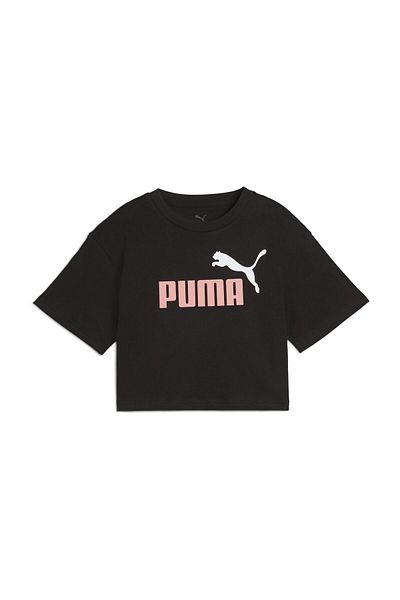 Puma Trička, Volné, Krátký rukáv, Výstřih, Krátká délka, Potisk loga