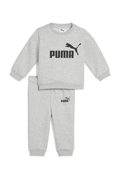 Puma Gray Sweatsuit Set for Kids