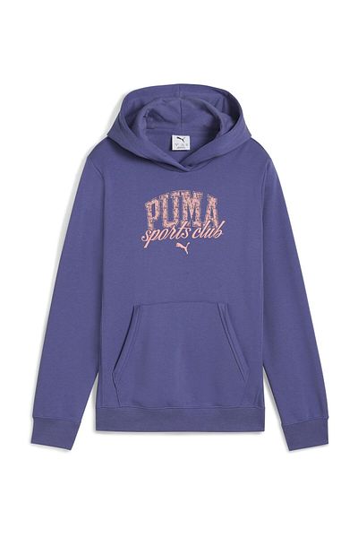 Puma Einfach geschnittene Kapuzenpullover – lange Ärmel, Rundhalsausschnitt, normale Passform