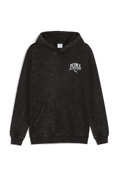 Puma Φούτερ με κανονική εφαρμογή - Μακρυμάνικο, Crew Neck, Print, Kangaroo Pocket