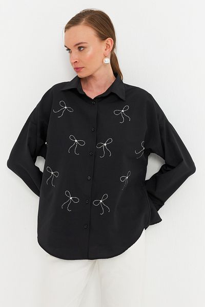 Cool & Modest Cămașă Black Stone pentru femei MZER426