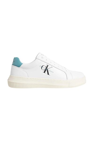 Calvin Klein Weißer Herren-Sneaker – stilvolles und bequemes Design mit Markenlogo