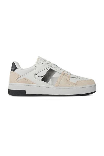 Calvin Klein Schwarz - Weiß Damen Wildleder Sneaker YW0YW 0144601 W