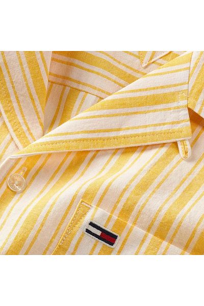 Tommy Hilfiger Férfi Tjm csíkos vászoning