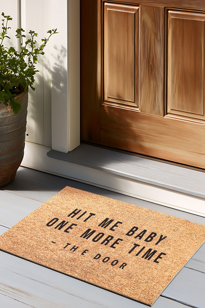 Kaşmir Home Sare By Hit Me Baby Dekoratıf Paspas 45x75 Cm Salon Mutfak Halısı...