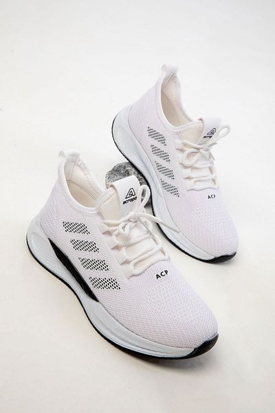 SOHO White-Black Women's Sneaker 20439