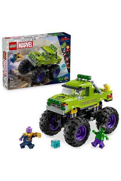 LEGO ®   Marvel Hulk Truck Vs Thanos 76312 - 7+ Creative Toy Construction Set (229 Pieces)