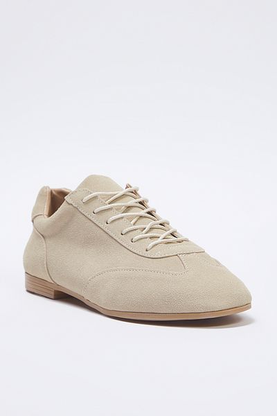 TRENDYOL SHOES Mink Lace-Up Women's Sneakers Takss25Sn00037