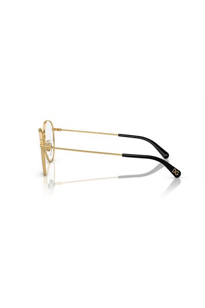 Dolce&Gabbana Dolce & Gabbana Woman Phantos Eyeglasses- Dg 1322 - Lense Size:53mm - Gold/black