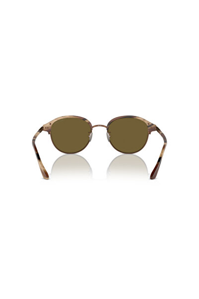 Giorgio Armani Man Phantos Sunglasses- Ar 8215 - Lense Size:52mm - Matte Brown Horn