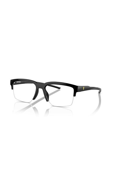 Scuderia Ferrari Ferrari Scuderia Man Irregular Eyeglasses- Fz 8008u - Lense Size:54mm - Matte Black