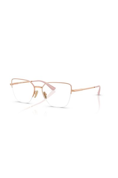 Vogue Woman Butterfly Eyeglasses- Vo 4331 - Lense Size:51mm - Rose Gold/top Rose