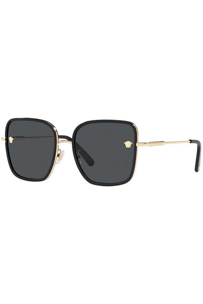 Versace 0VE2247D 14388757 Woman Steel Black Square full frame for Adult