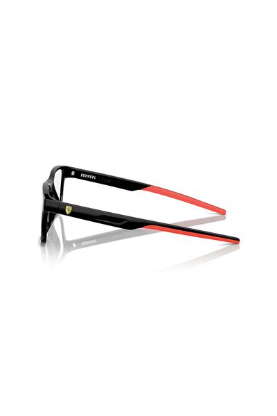 Scuderia Ferrari Ferrari Scuderia Man Rectangular Eyeglasses- Fz 8003u - Lense Size:54mm - Black