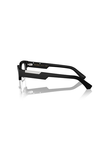 Dolce&Gabbana Dolce & Gabbana Man Square Eyeglasses- Dg 3388 - Lense Size:53mm - Matte Black