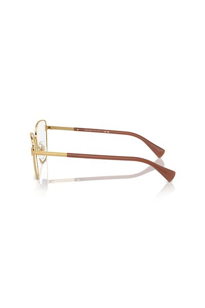 Ralph Lauren Ralph Woman Cat Eye Eyeglasses- Ra 6060 - Lense Size:54mm - Shiny Gold