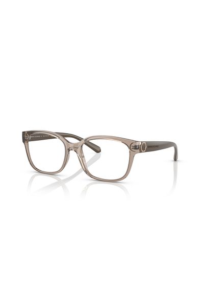 Armani Exchange Woman Rectangle Eyeglasses- Ax 3098 - Lense Size:53mm - Shiny Transparent Tundra