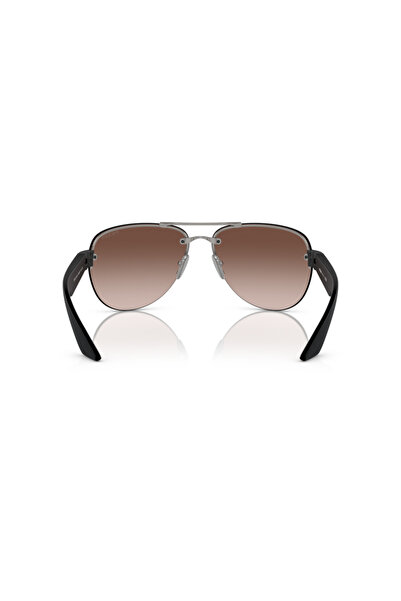 Prada Linea Rossa Sunglasses Model S;;55ys, 64, 5av, 02p Brown For Male