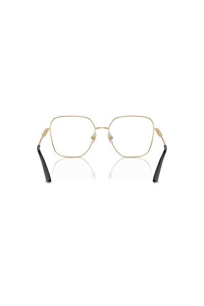 Jimmy Choo Woman Square Eyeglasses- Jc 2001b - Lense Size:53mm - Pale Gold/black