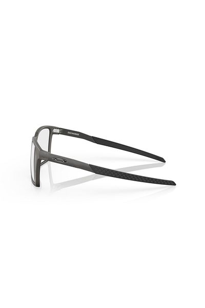 Oakley Ophthalmic Man Rectangle Eyeglasses- Oo 8055 - Lense Size:54mm - Satin Grey Smoke