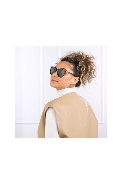 Persol Unisex Rectangle Sunglasses- Po 3316s - Lense Size:54mm - Havana