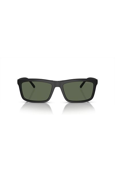 ARNETTE Man Rectangle Sunglasses- An 4333 - Lense Size:55mm - Matte Black