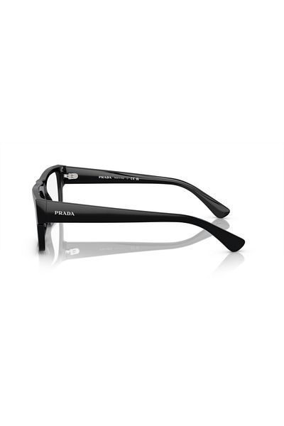 Prada Man Rectangle Eyeglasses- Pr A01v - Lense Size:55mm - Black