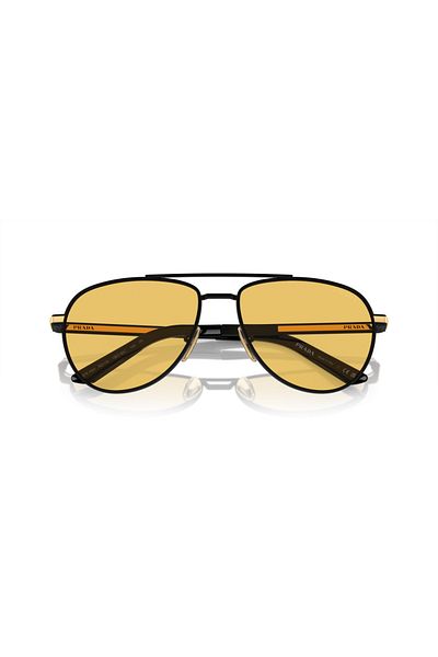 Prada Man Pilot Sunglasses- Pr A54s - Lense Size:60mm - Matte Black