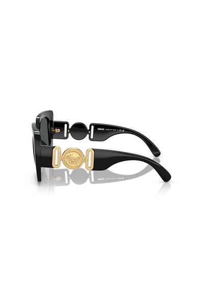 Versace model 0VE4478U GB1/8755 Acetate Square Black for Adult Female