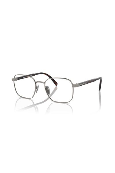 Prada Man Rectangle Eyeglasses- Pr A55v - Lense Size:51mm - Gunmetal