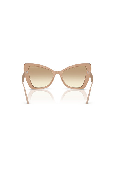 Dolce&Gabbana Dolce & Gabbana Woman Cat Eye Sunglasses- Dg 4489 - Lense Size:55mm - Transparent Camel