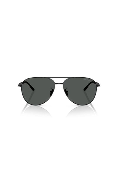 Giorgio Armani Man Pilot Sunglasses- Ar 6162 - Lense Size:58mm - Matte Black