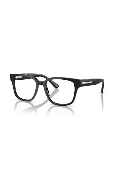 Prada Man Pillow Eyeglasses- Pr A09v - Lense Size:52mm - Black