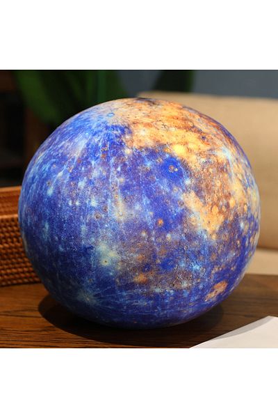 Choice About 15-17cm Mercury Shui Lifelike Solar System Planet Earth Sun Mars Plush Toy Stuffed Mercury Ju