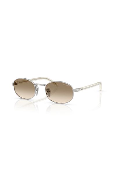 Prada نظارة شمسية موديل -sprb53-1bc80k-49 رمادي للنساء
