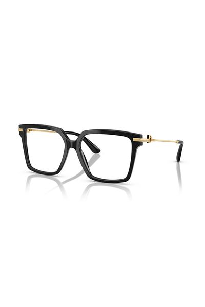 Dolce&Gabbana Dolce & Gabbana Woman Square Eyeglasses- Dg 3397 - Lense Size:54mm - Black