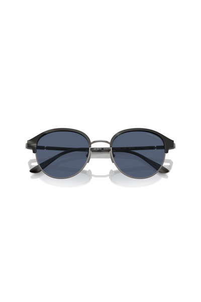 Giorgio Armani Man Phantos Sunglasses- Ar 8215 - Lense Size:52mm - Matte Blue Horn