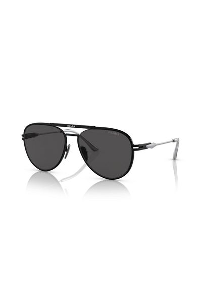 Prada Man Pilot Sunglasses- Pr 54zs - Lense Size:57mm - Matte Black