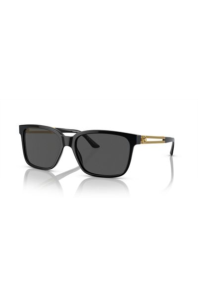Versace Man Square Sunglasses- Ve 4307 - Lense Size:58mm - Black
