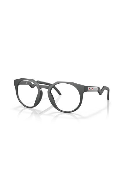 Oakley Ophthalmic Man Round Eyeglasses- Oo 8139 - Lense Size:50mm - Matte Carbon