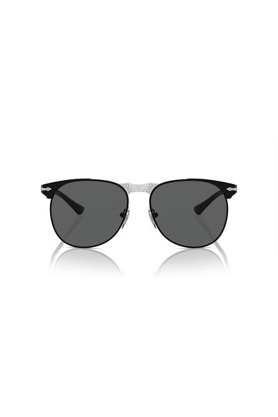 Persol Unisex Pilot Sunglasses- Po 1016s - Lense Size:57mm - Black