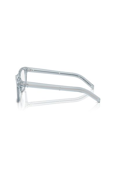 Prada Man Pillow Eyeglasses- Pr A13v - Lense Size:52mm - Transparent Azure