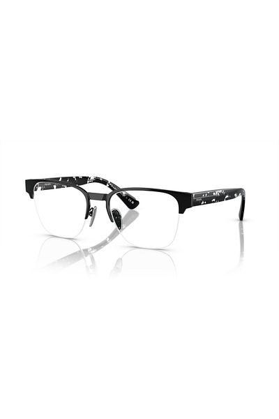 Prada Man Pillow Eyeglasses- Pr A52v - Lense Size:52mm - Black