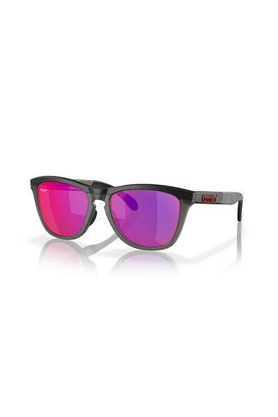 Oakley أوكلي 9284 أسود غير لامع / رمادي غير لامع دخاني 55