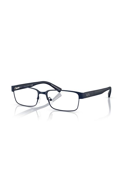 Armani Exchange Man Rectangle Eyeglasses- Ax 1017 - Lense Size:54mm - Matte Blue