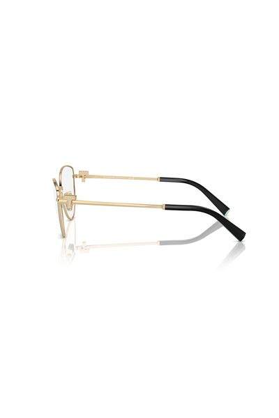 Tiffany Woman Cat Eye Eyeglasses- Tf 1159b - Lense Size:54mm - Black On Pale Gold