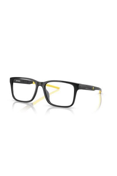 Scuderia Ferrari Ferrari Scuderia Man Square Eyeglasses- Fz 8010u - Lense Size:54mm - Grey Transparent