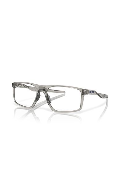 Oakley Ophthalmic Man Rectangle Eyeglasses- Oo 8183 - Lense Size:56mm - Grey Shadow